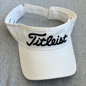 Titleist White Golf Visor